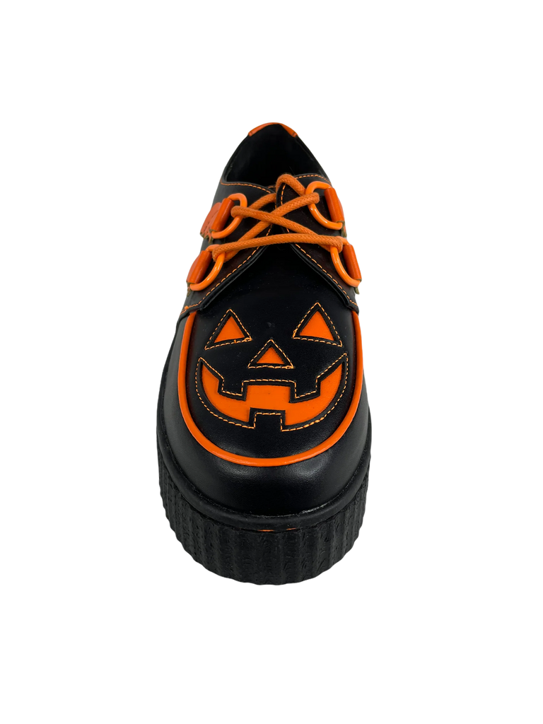 Krypt Jack O Lantern Black Shoes 