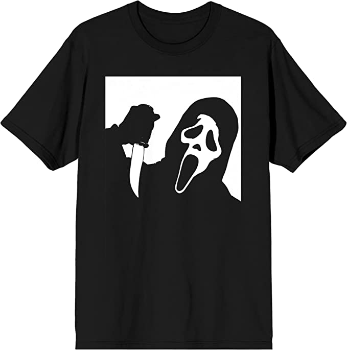 Ghostface Black and White T-Shirt