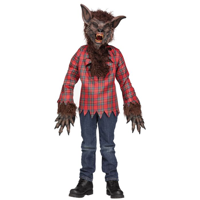 Brown Werewolf Child Costume – Nightmare Toys